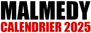 Calendrier Malmedy 2025